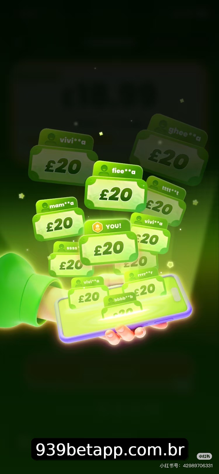 Interface do App 939bet